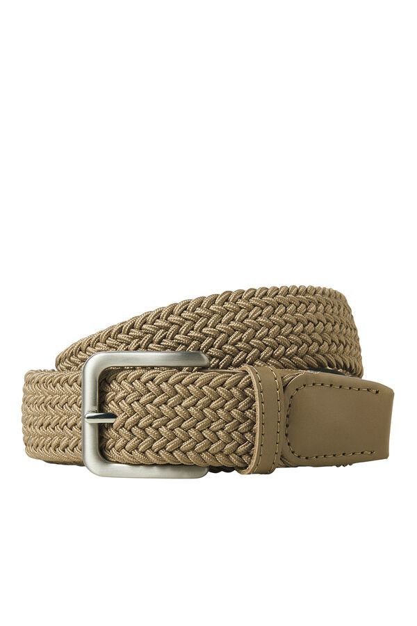 Jack & Jones Elastic braided belt  nude