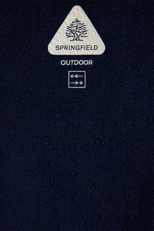 Springfield Softshell kombiniert blau