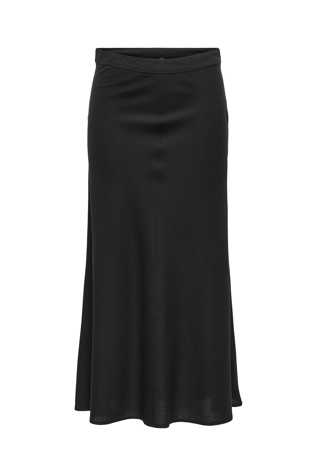 Only Falda midi de lino
