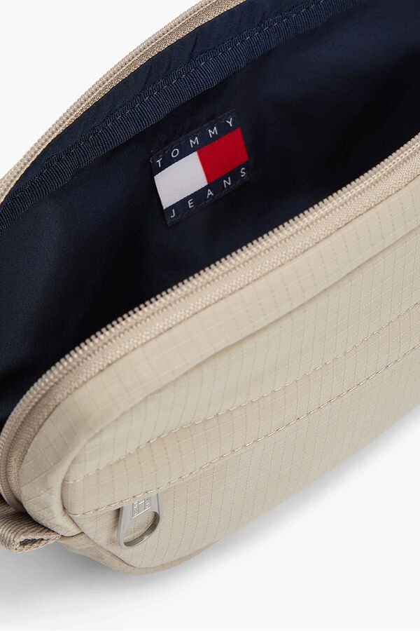 Tommy Jeans Logo bum bag beige