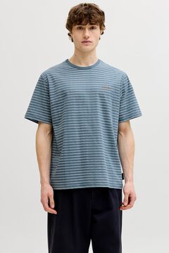 Jack & Jones Camiseta relaxed fit rayas
