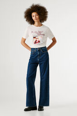 Pepe Jeans Ultra-high- rise straight-leg jeans blue