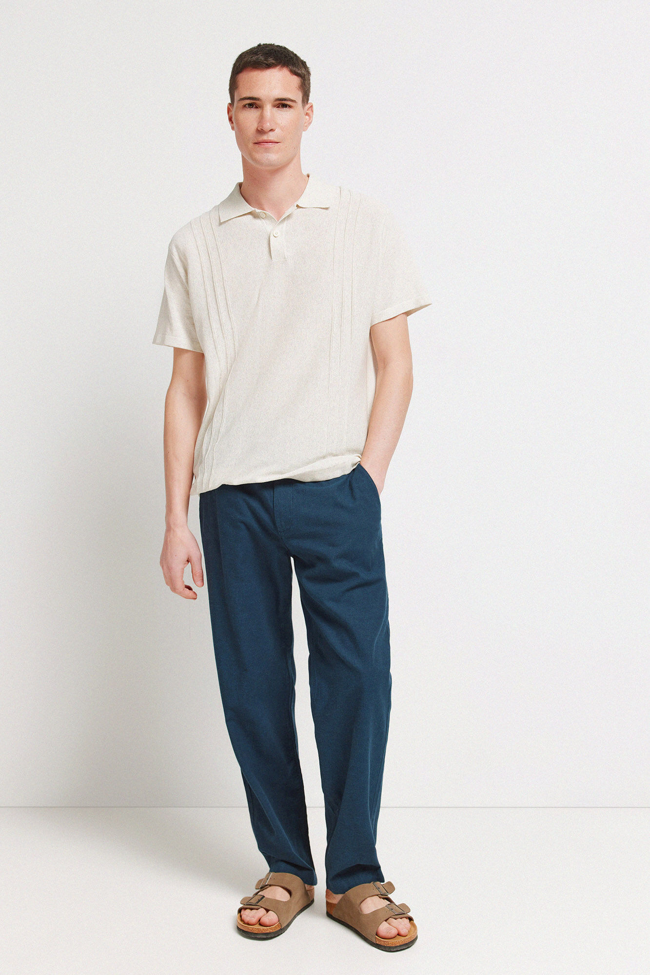 Springfield Link structure polo shirt