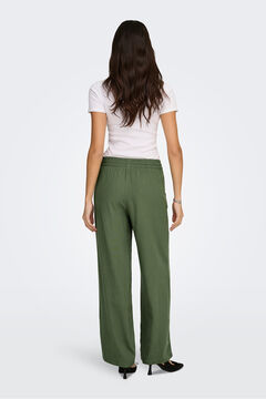 JDY Pantal&oacute;n largo lino