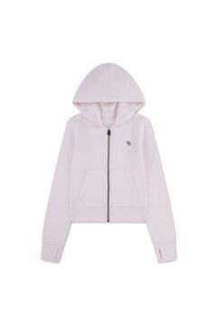 Abercrombie Kids Sweatshirt com capuz e fecho-&eacute;clair