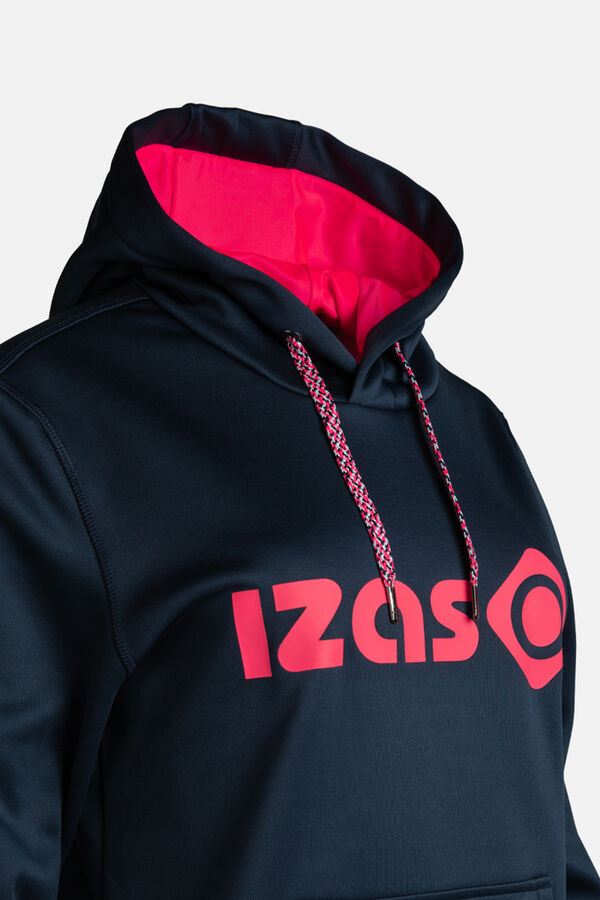 Izas Sweatshirt with hood blue