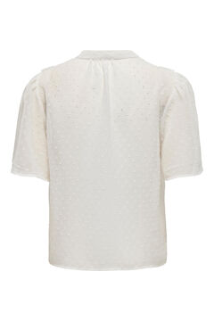Only Blouse with 3/4 sleeves and ruffles