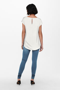 Only Camiseta lisa manga corta