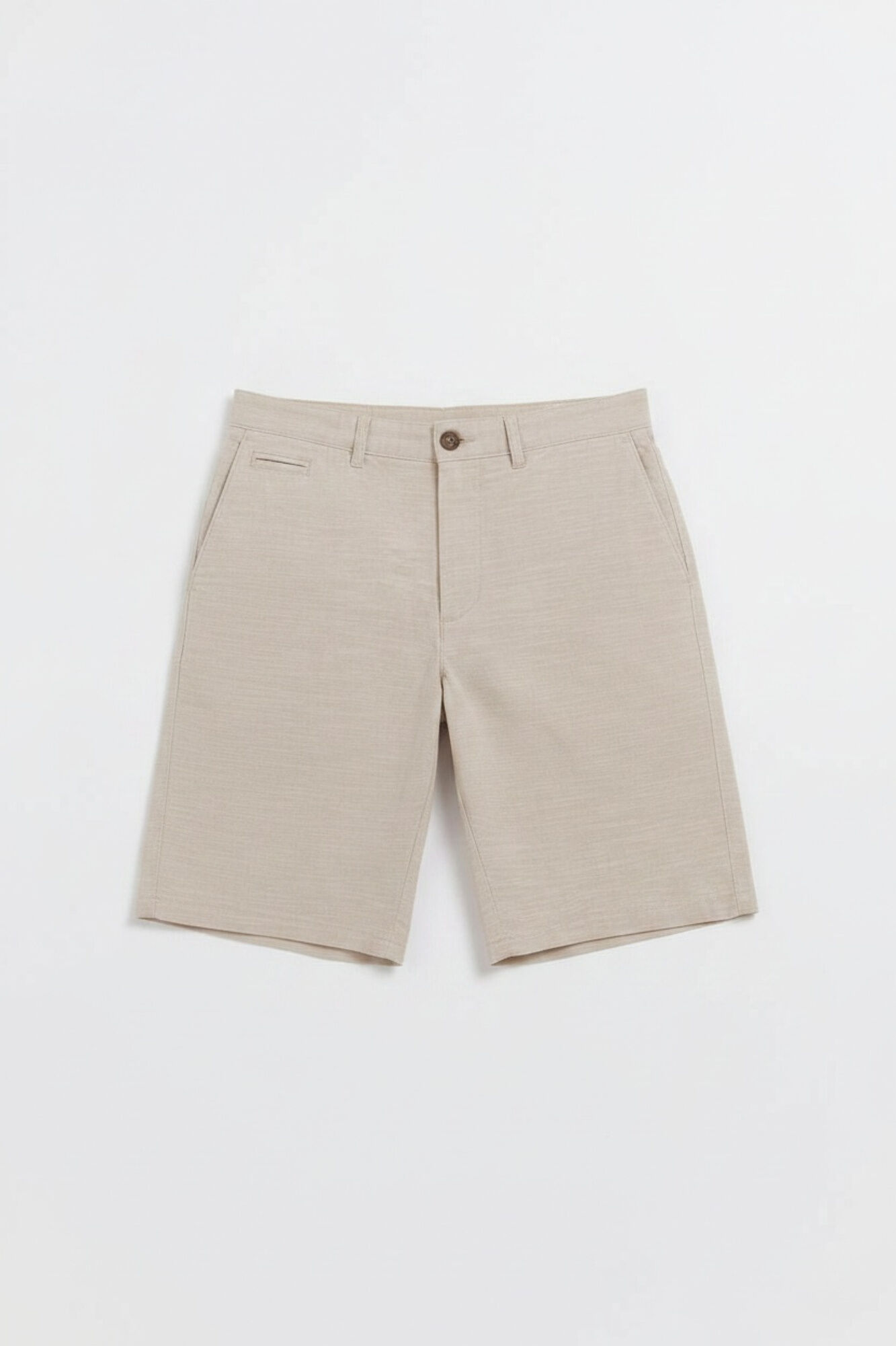 Springfield Chambray comfort slim fit Bermuda shorts