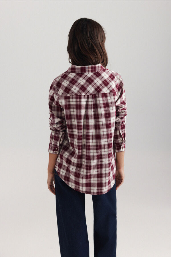Springfield Plaid basic shirt red