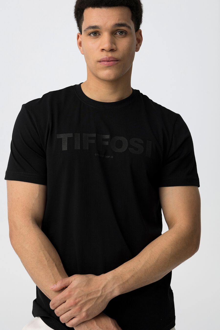 Camiseta de manga corta logo