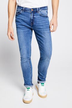 Springfield Jeans skinny lavado medio steel blue