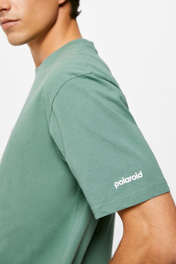 Springfield Polaroid-T-Shirt grün