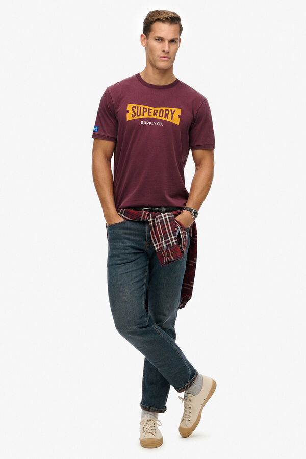 Superdry Round neck T-shirt printed