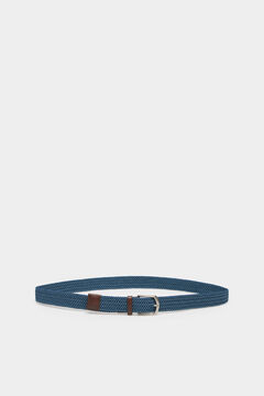 Springfield Two-tone woven belt plava