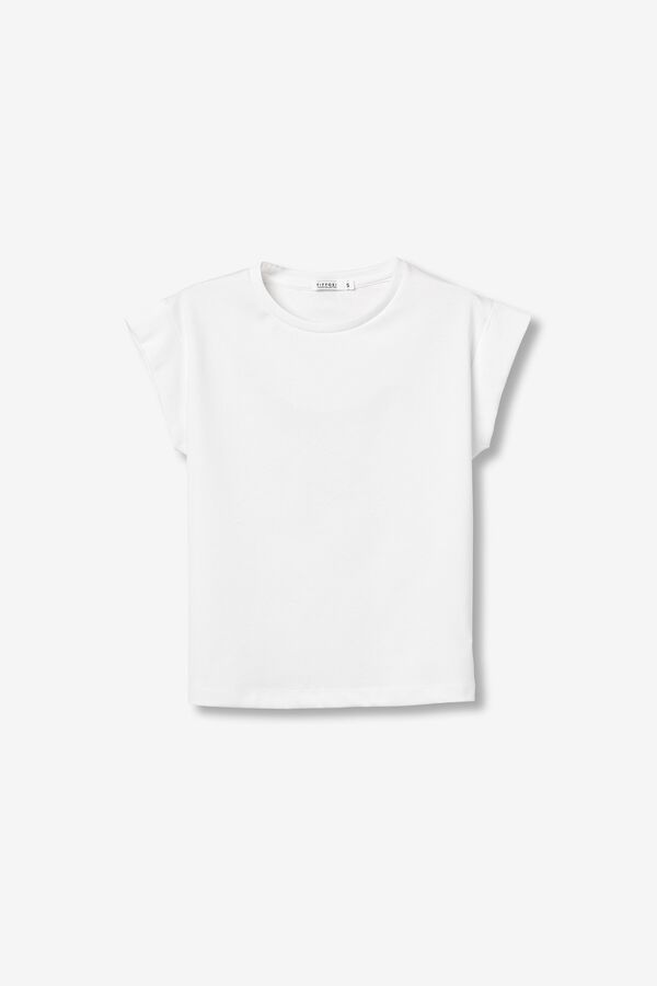 Tiffosi Minimalist T-shirt blanc