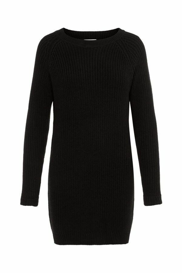 Springfield Jersey-knit dress black