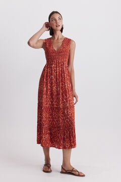 High Spirits Terracotta Dress