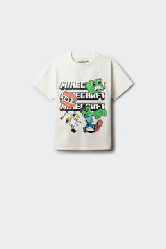 Springfield Kids Camiseta minecraft ni&ntilde;o marfil