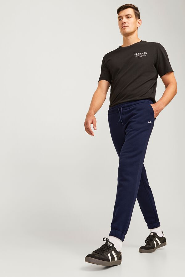 JJ REBEL Regular jogger trousers blue