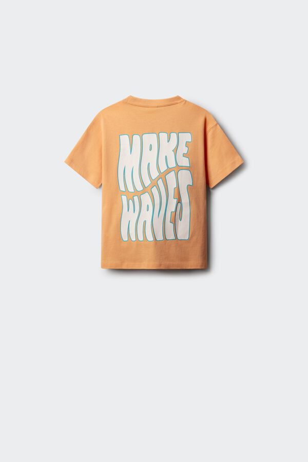 Springfield Kids "Make Wavesr" short sleeve T-shirt red