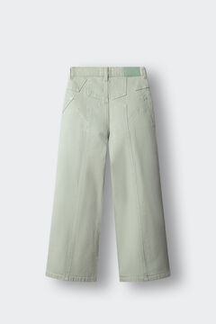 Springfield Kids Pantalon wide leg sarga estrellas ni&ntilde;a