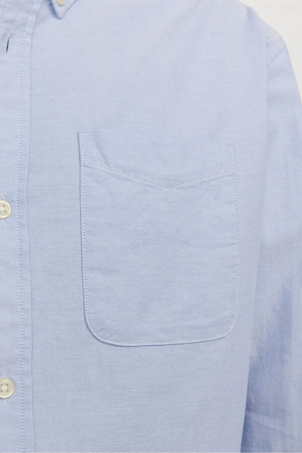 Jack & Jones Oxford-Freizeithemd Blau