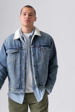 Levi's Cazadora vaquera con borreguito