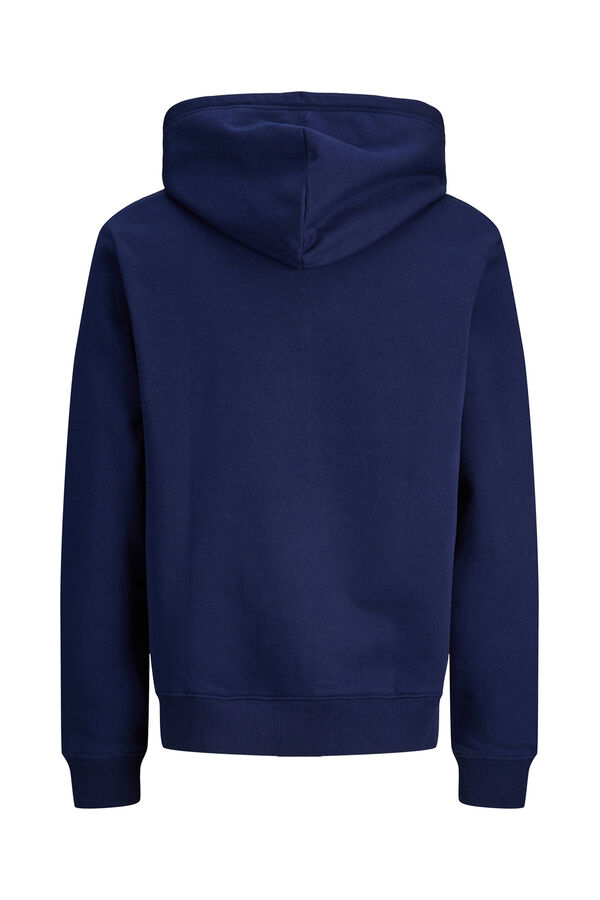 Jack & Jones Sudadera capucha logo azul