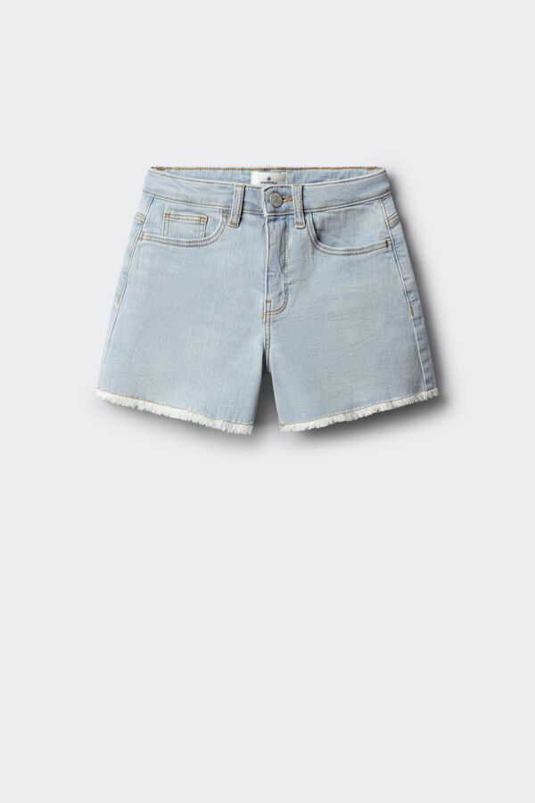 Springfield Kids Cal&ccedil;&otilde;es denim b&aacute;sicos para menina azul