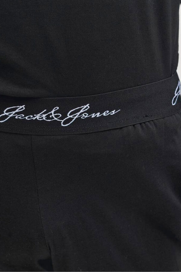 Jack & Jones Junior Logo pyjamas set Crna