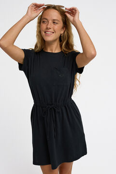 Roxy Kurzes Kleid mit elastischem Bund
