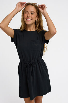 Vestido corto cintura elástica