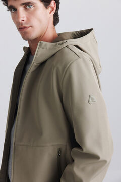 Springfield Tehnička softshell duga jakna s kapuljačom
