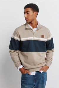 Springfield Zip cut sweatshirt