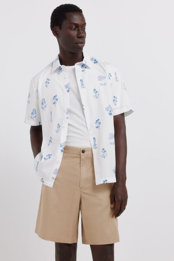 Springfield Fluid wide fit Bermuda shorts grey