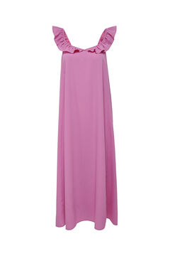 Springfield Long strappy dress pink