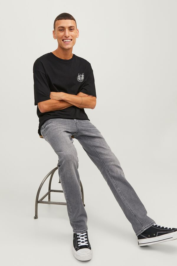 Jack & Jones Five-pocket slim fit jeans black