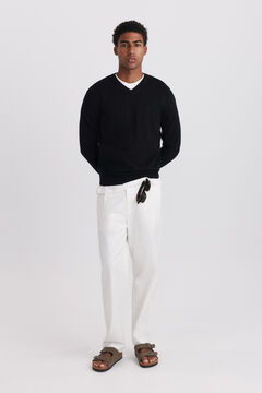 Springfield V-neck basic jumper
