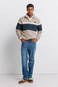 Springfield Medium wash regular fit jeans
