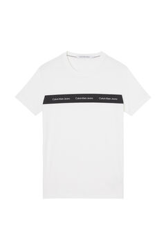 Springfield Camiseta manga corta con logo blanco