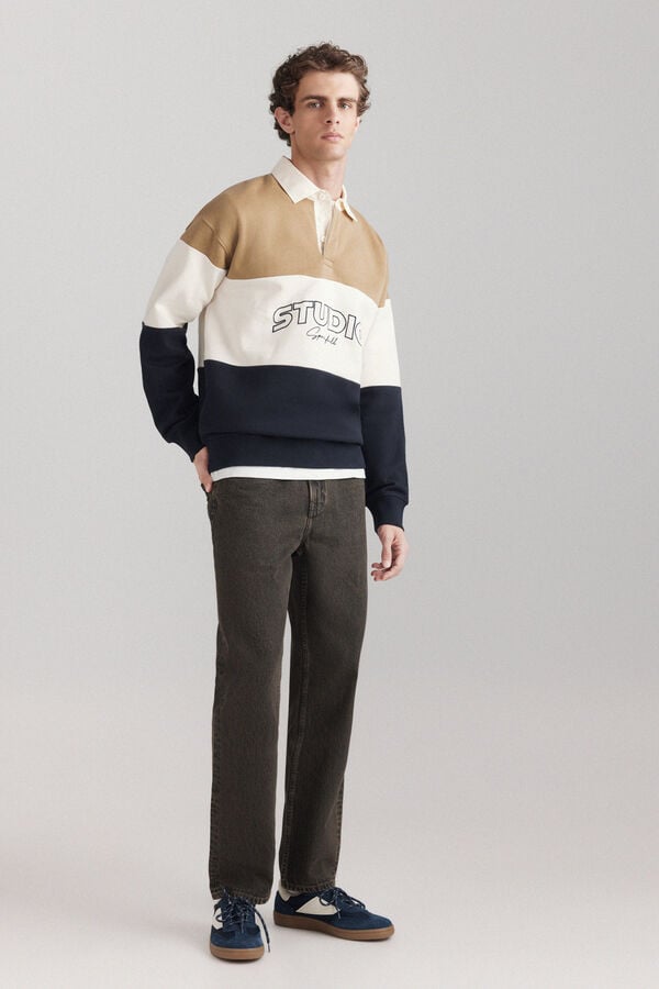 Springfield Rugby studio sweatshirt brown