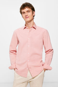 Springfield Camisa pinpoint rosa