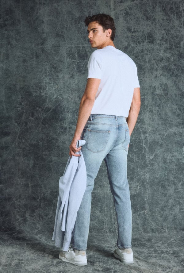 Springfield Slim fit jeans mallow