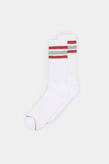 Springfield Ribbed sports socks white
