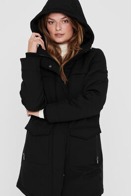 Parka con capucha
