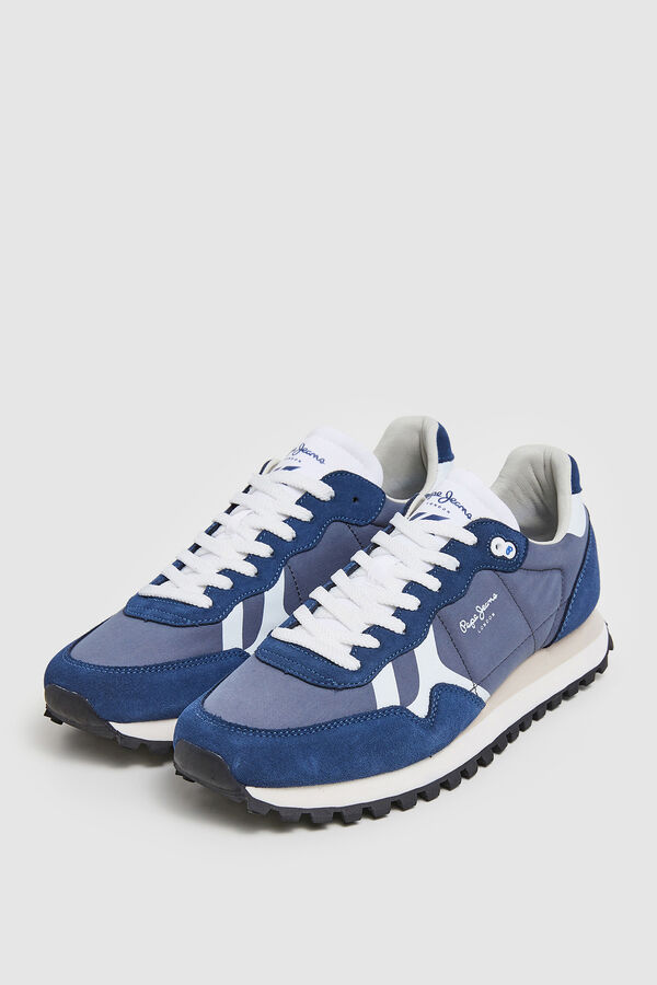 Springfield Running trainers with suede details mallow