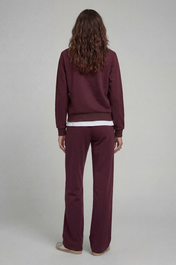JJ REBEL Round neck sweatshirt pink