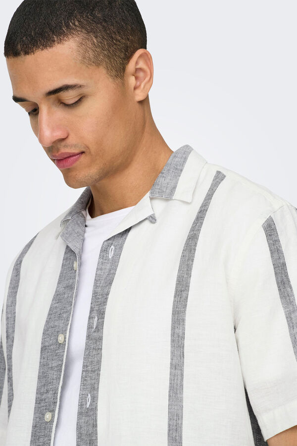 Only & Sons Short sleeve shirt white
