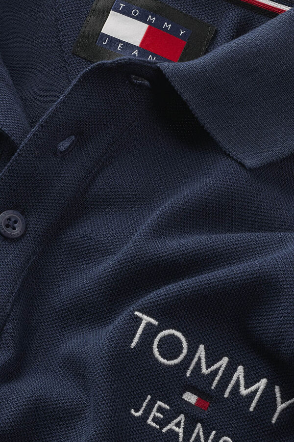 Springfield Men's Tommy Jeans polo shirt navy